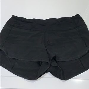 Black Lululemon shorts